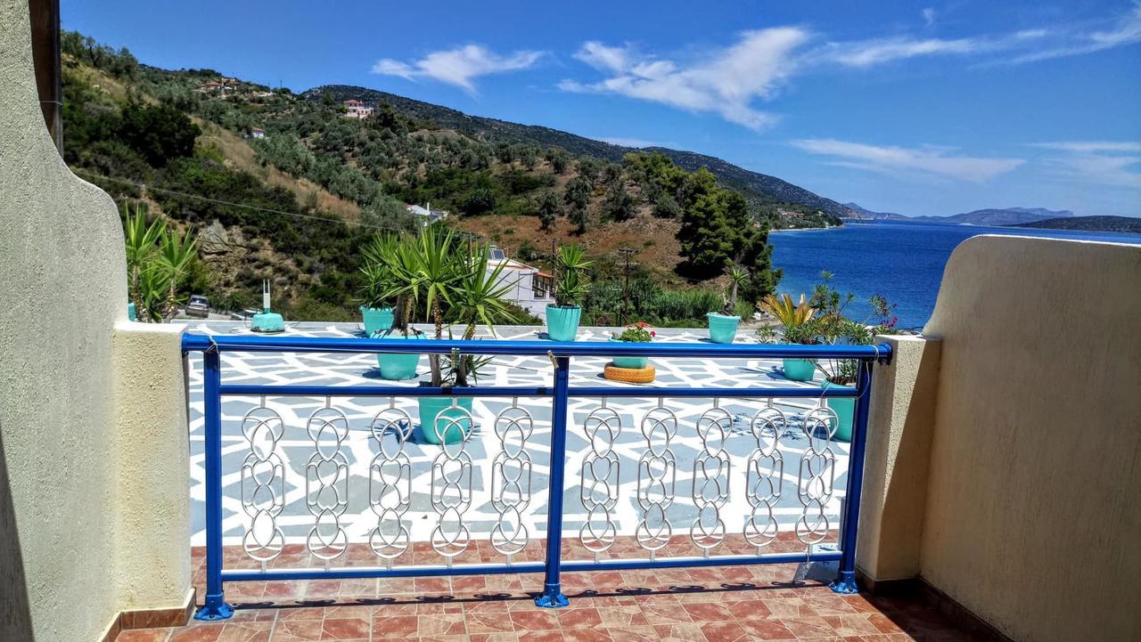 Agnanti Hotel Kalamakia Buitenkant foto